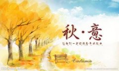 關于秋天優美的句子