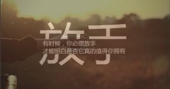 放手的句子 放手的句子