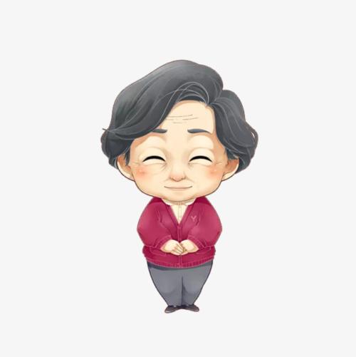 形容老人開心的句子
