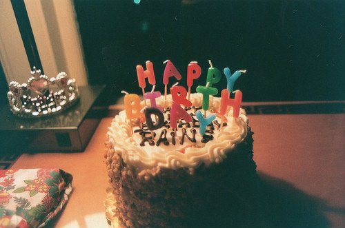 關于過生日開心的句子