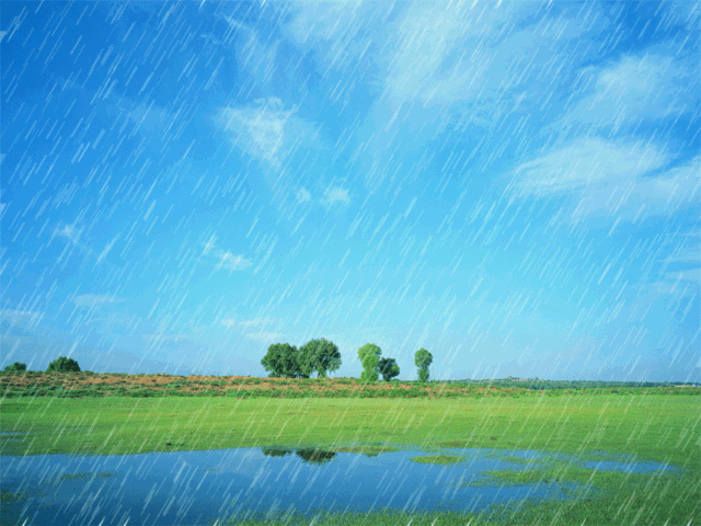 下雨感慨的說說心情