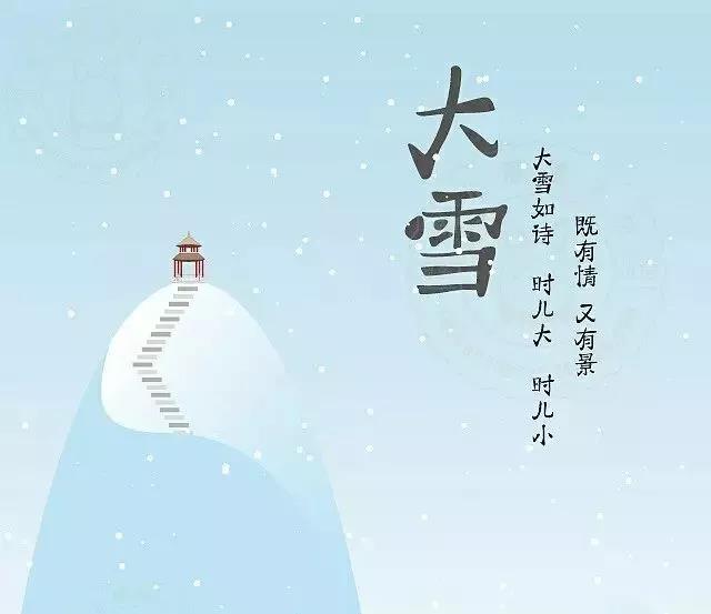 節氣大雪詩句