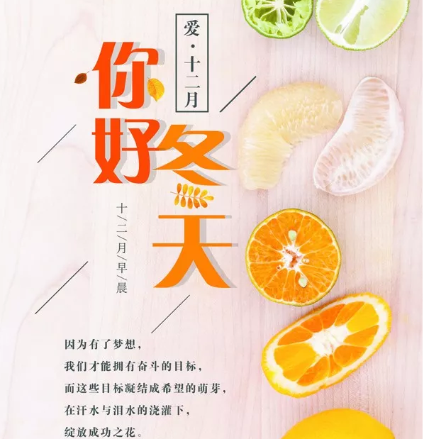 關于十二月的文案 朋友圈的句子