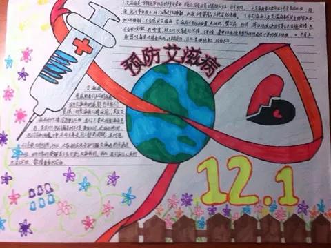 預防艾滋病宣傳手抄報 預防艾滋病宣傳手抄報