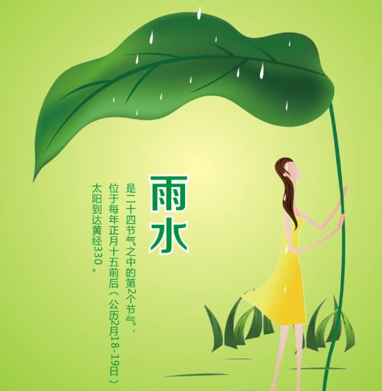 關于雨水節氣的祝福